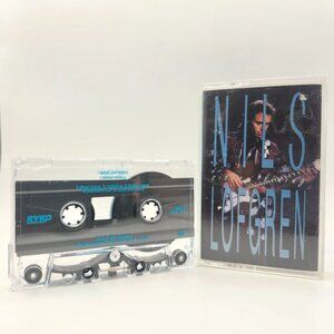 Nils Lofgren Silver Lining Cassette 1991 Rykodisc RACS 0170 Signed Insert